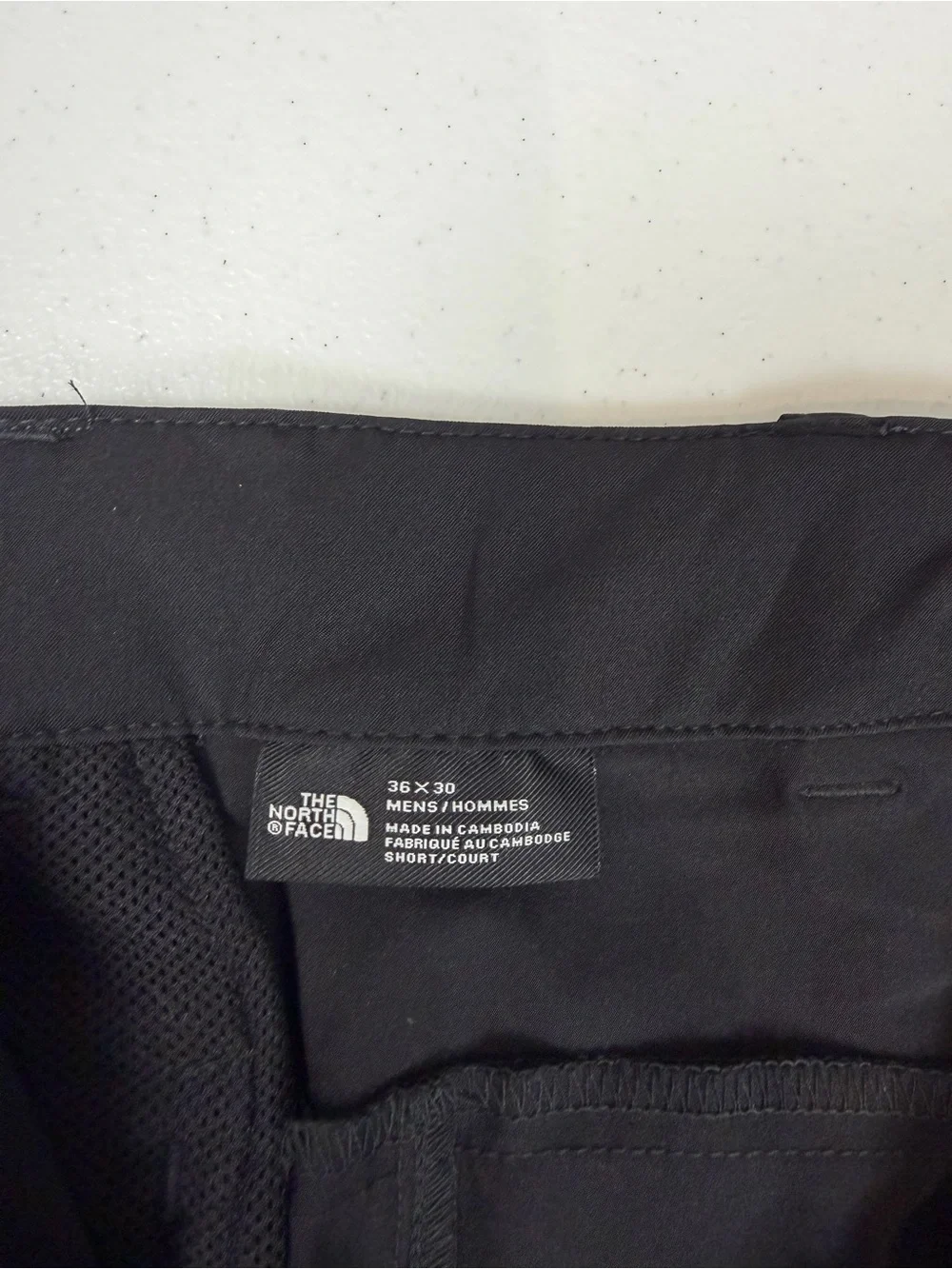 NWT The North Face Pants Paramount Convertible Hiking Men’s 36x30 Short Black‎